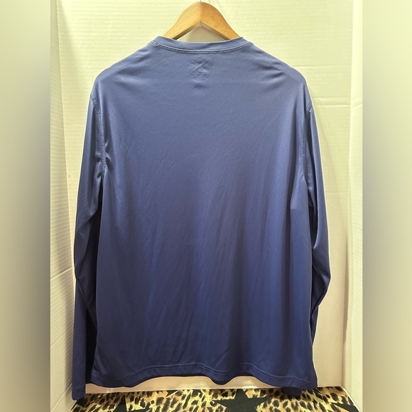 Men’s‎ Panama Jack Blue Performance Long Sleeve with Graphic. Large - Picture 2 of 3